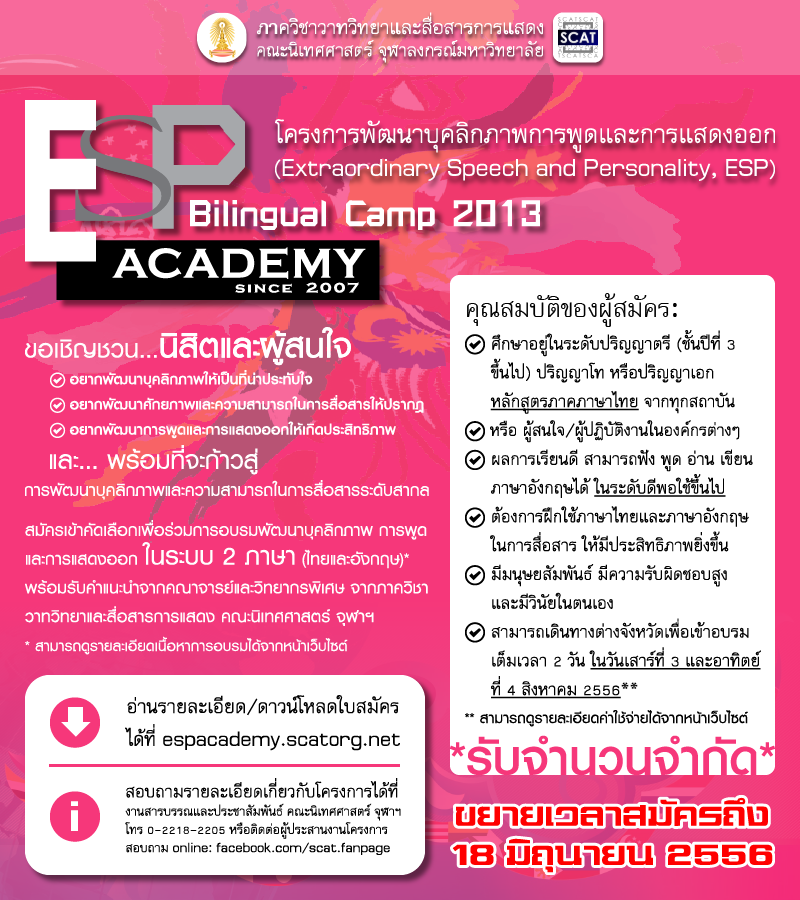 Content - ESP Bilingual Camp 2013 (NS)